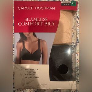 Carole Hochman Seamless Wire Free Comfort Bra, 2-pack Size XL